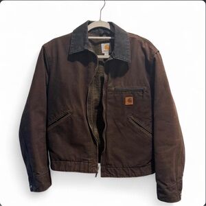 Carhartt Men's Brown Collared Jacket